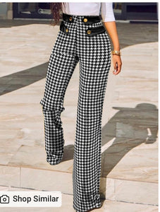 Checker pants